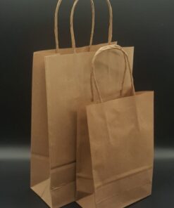 Bolsas Papel Kraft c/ Asa 26x36x08